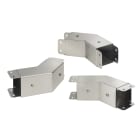 NVENT HOFFMAN - Gomito a 45 gradi Clean Tray con profilo sup. perf. inclinato all'interno, 4,00x4,00, spazzolato, SS304