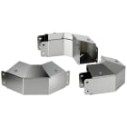 NVENT HOFFMAN - Gomito a 90 gradi CT con profilo sup. incl. all'esterno con ling., 4,00x6,00, spazzolato, SS304