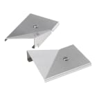 NVENT HOFFMAN - Copertura di transizione piatta inclinata a destra piatta CleanTray, 4,00x6,00, spazzolata, SS304