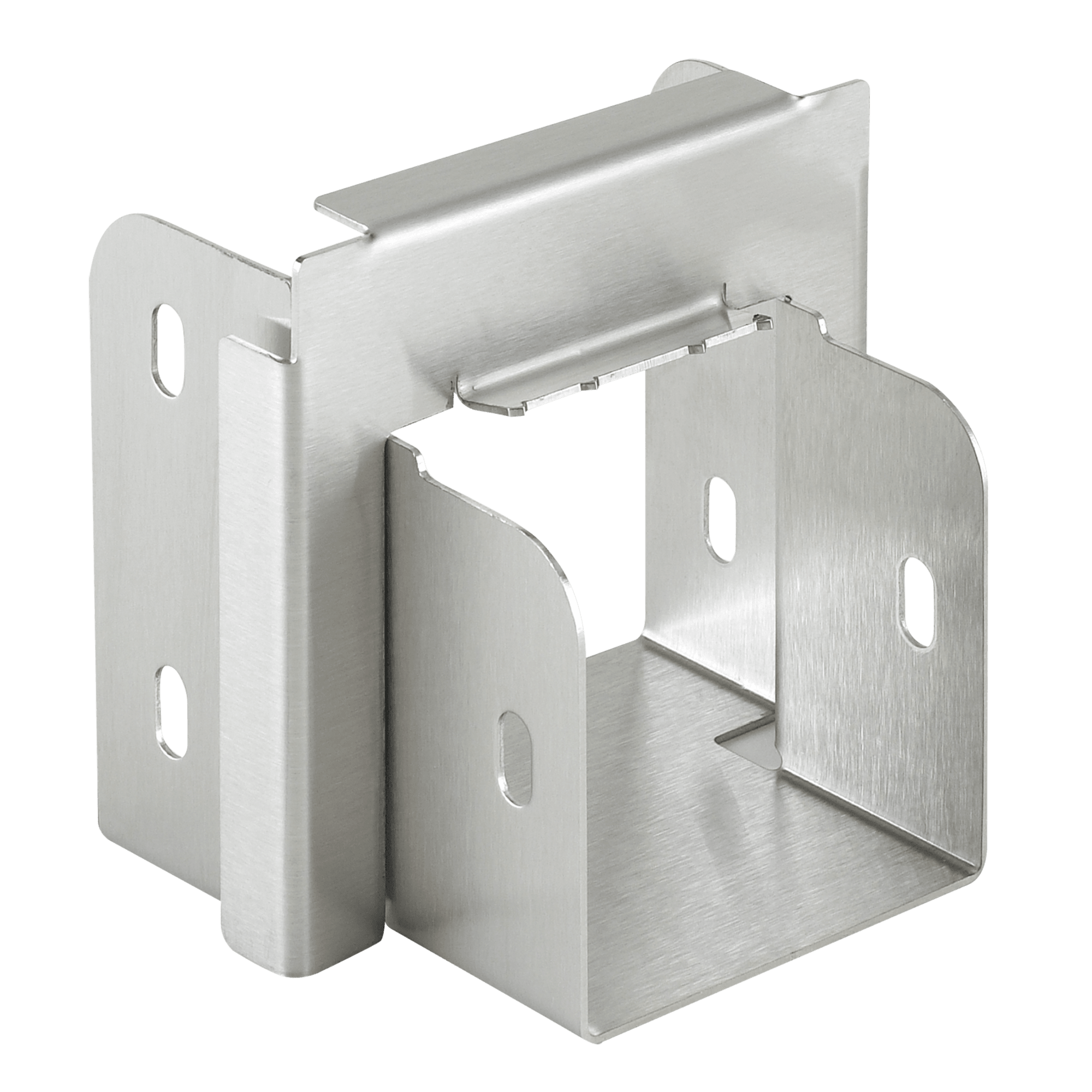 NVENT HOFFMAN - Riduttore CleanTray inclinato a sinistra, da 6x6 a 4x4, spazzolato, SS304