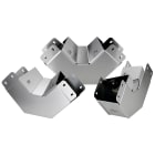 NVENT HOFFMAN - Gomito a 90 gradi Clean Tray con profilo interno incl. 6,00x6,00, spazzolato, SS304