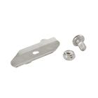 NVENT HOFFMAN - Kit di bulloneria per fermi CleanTray inclinato, 2,50x2,50, spazzolato, SS304
