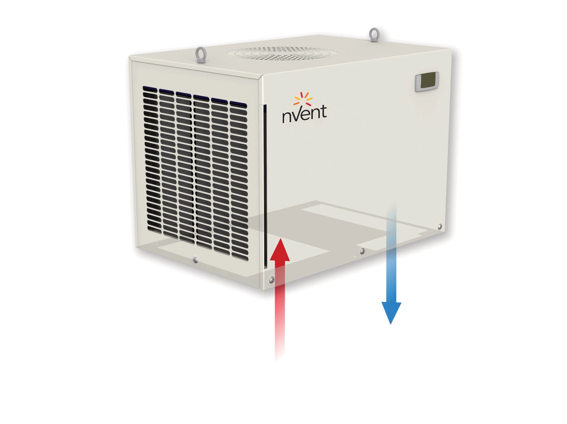 NVENT HOFFMAN - Condizionatore da tetto, 1550 W, 400 V, 415x401x572 Acciaio zincato, CE