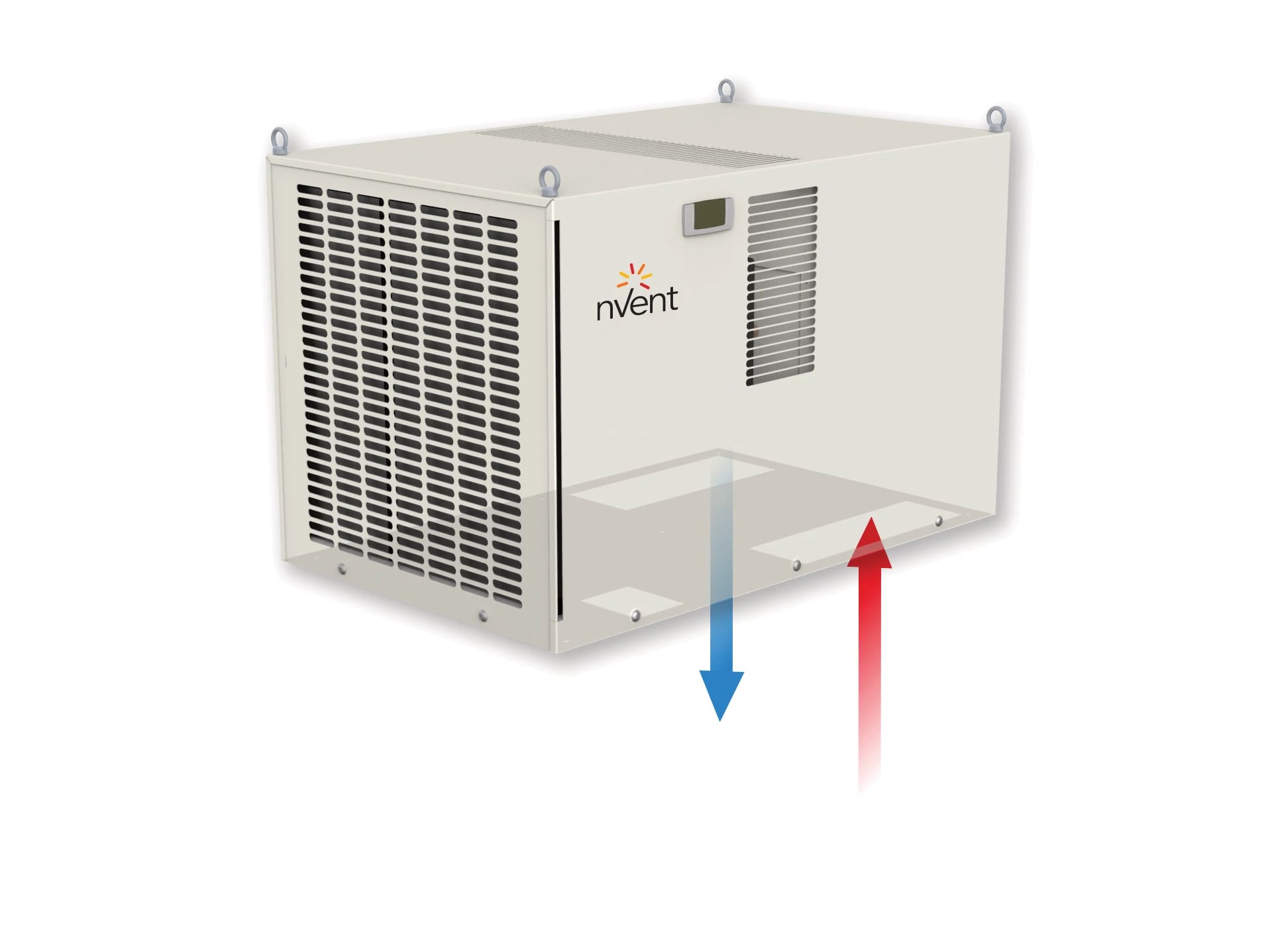 NVENT HOFFMAN - Condizionatore da tetto, 2900 W, 230 V, 496x492x784 Acciaio zincato, CE