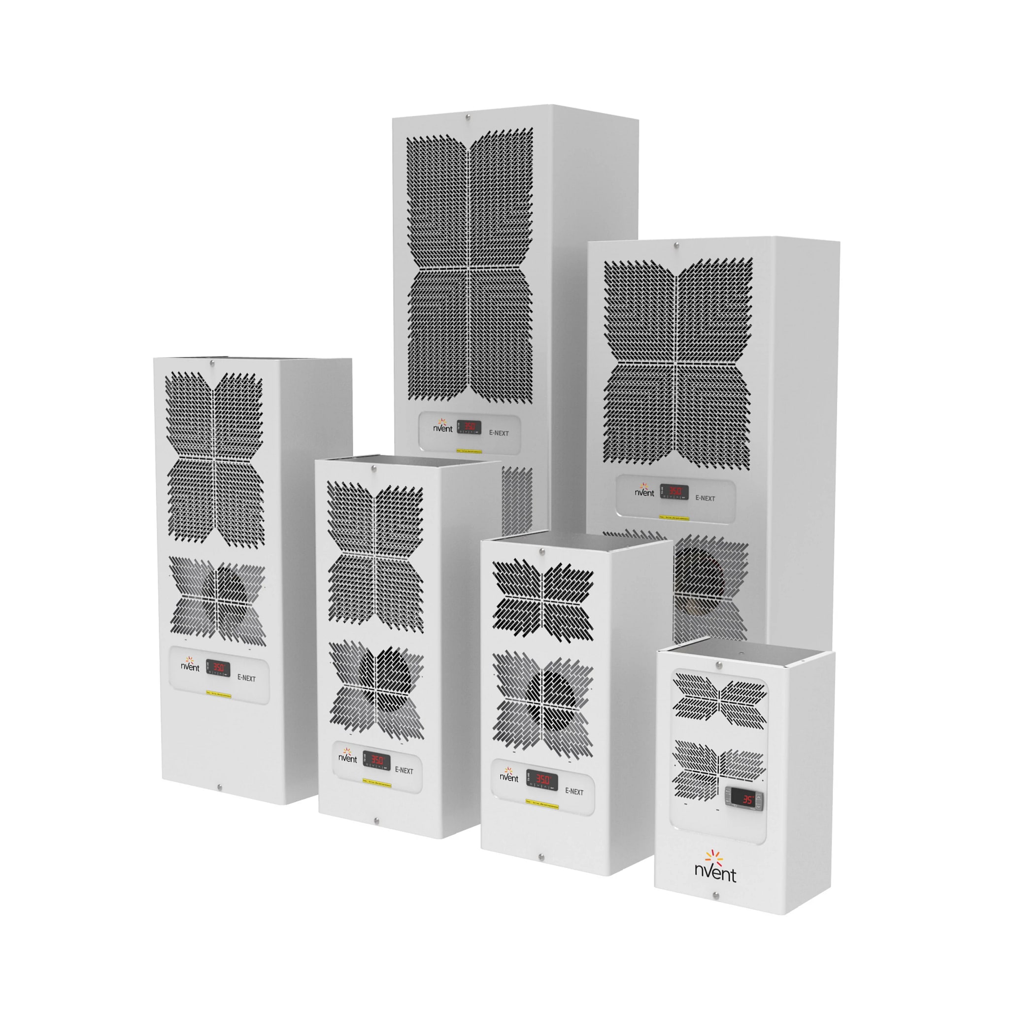 NVENT HOFFMAN - Condizionatore d'aria per interni 6050 W, 460 V, Acciaio zincato, 2000x600x387