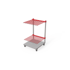 NVENT HOFFMAN - Carrello stoccaggio/trasporto, ETT 1500x1000x1000, grigio grafite, lamiera d'acciaio