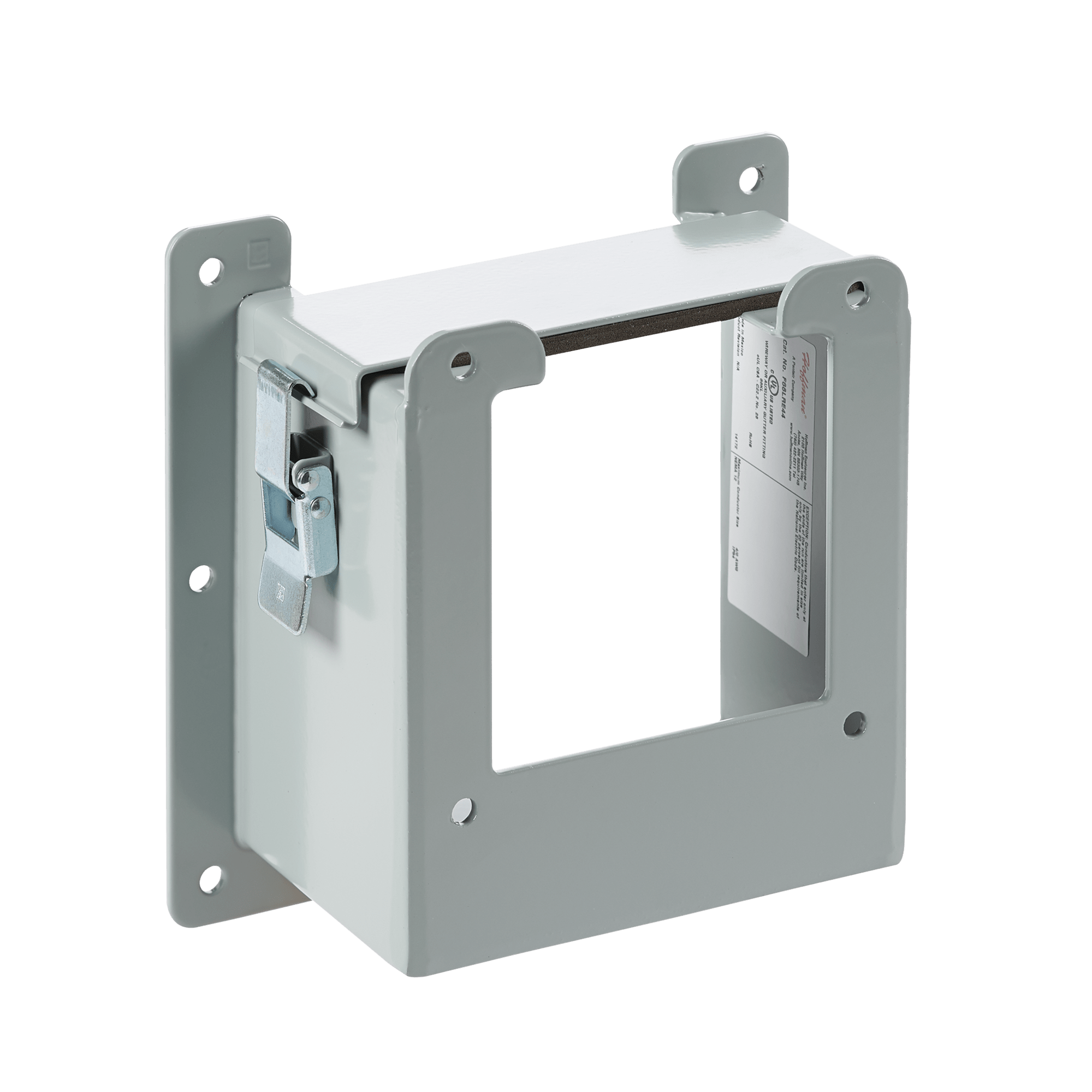 NVENT HOFFMAN - Riduttore con profilo incernierato a innesto, da 12x6 a 4x4, grigio, acciaio