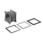 NVENT HOFFMAN - Raccordo flessibile, F22: Inossidabile passante 4X WW