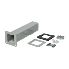 NVENT HOFFMAN - Raccordo da taglio non a innesto, 6,00x6,00, grigio, acciaio