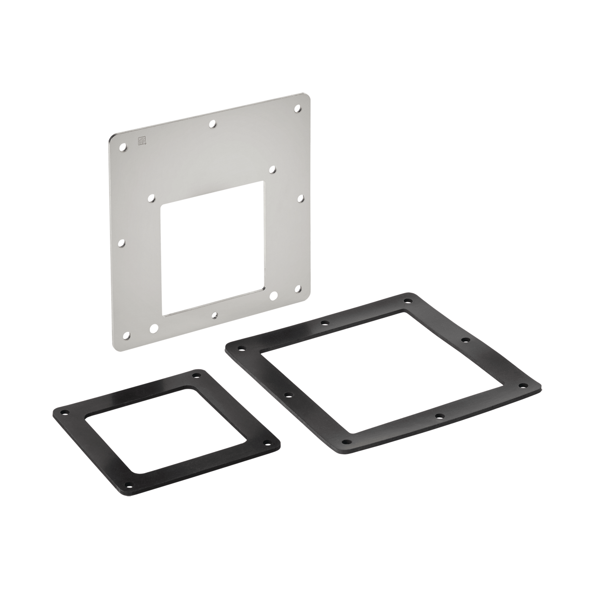 NVENT HOFFMAN - Boccola di riduzione con foro perimetrale passante, da 6x6 a 4x4, con spazzole, SS304