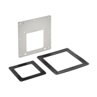 NVENT HOFFMAN - Boccola di riduzione con foro perimetrale passante, da 6x6 a 4x4, con spazzole, SS304