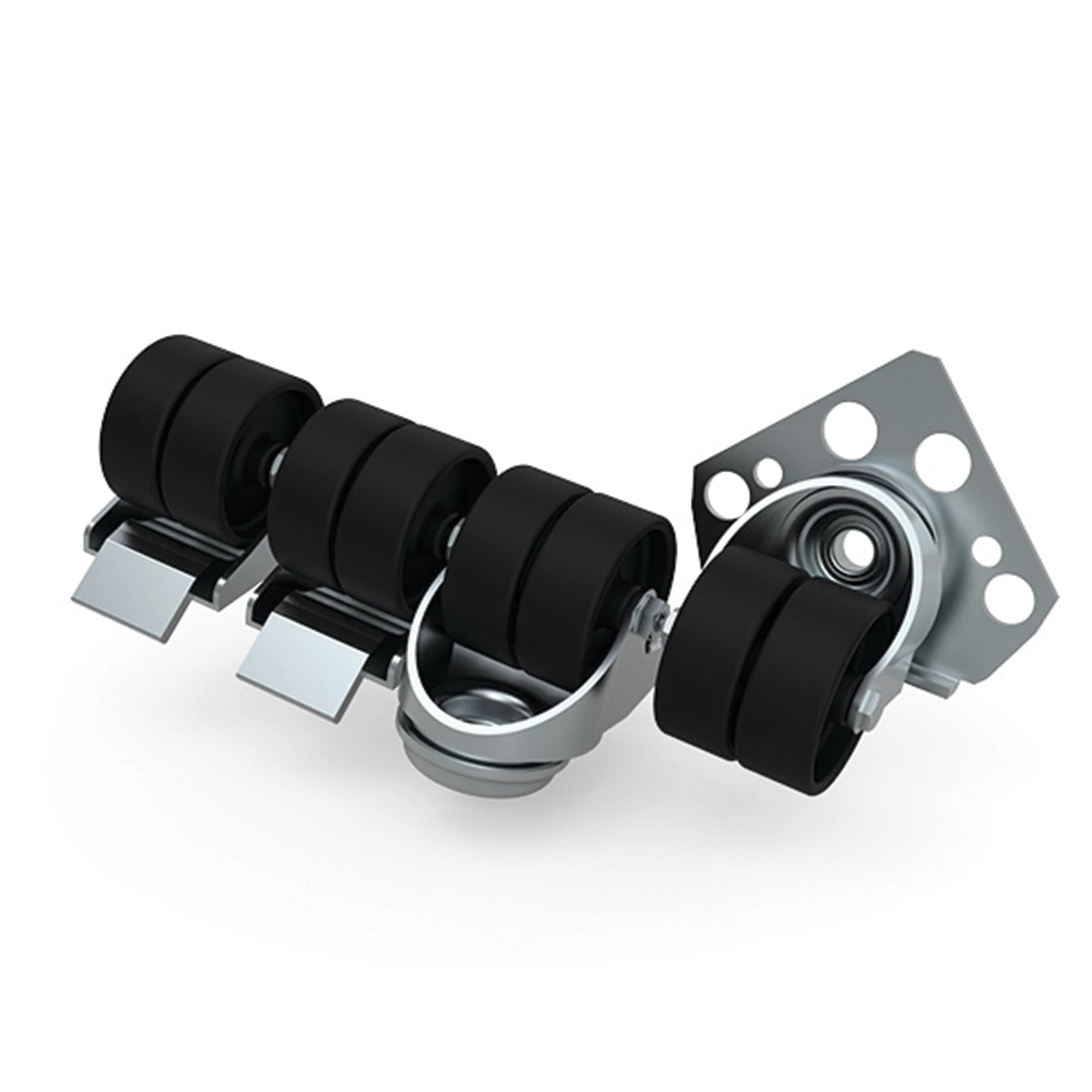NVENT HOFFMAN - 4 CASTORS 2 WITH BRAKE
