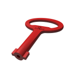 NVENT HOFFMAN - CHIAVE PER SERRATURA DIN 3MM