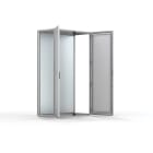 NVENT HOFFMAN - Armadio componibile 2 porte, PM, pannello posteriore 1800x800x500 Acciaio
