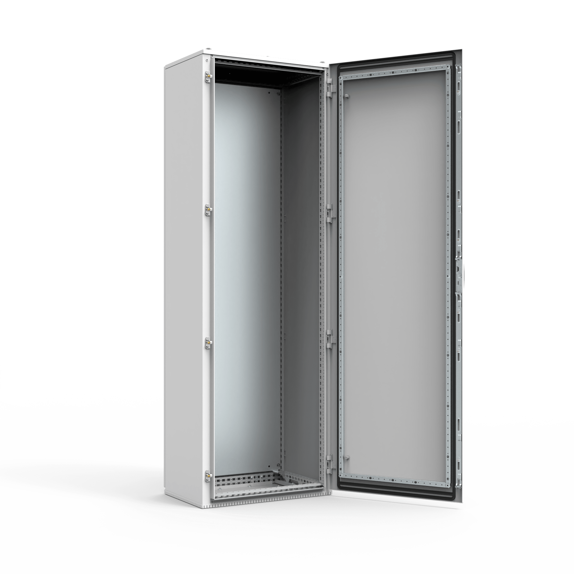 NVENT HOFFMAN - Da pavimento,2000x800x800,Armadio monostrutt.,1 porta,con MP,acciaio dolce,IP66