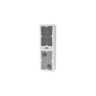 NVENT HOFFMAN - Condizionatore d'aria esterno, 5400W 400V, Acciaio inossidabile, 1600x500x400 UL