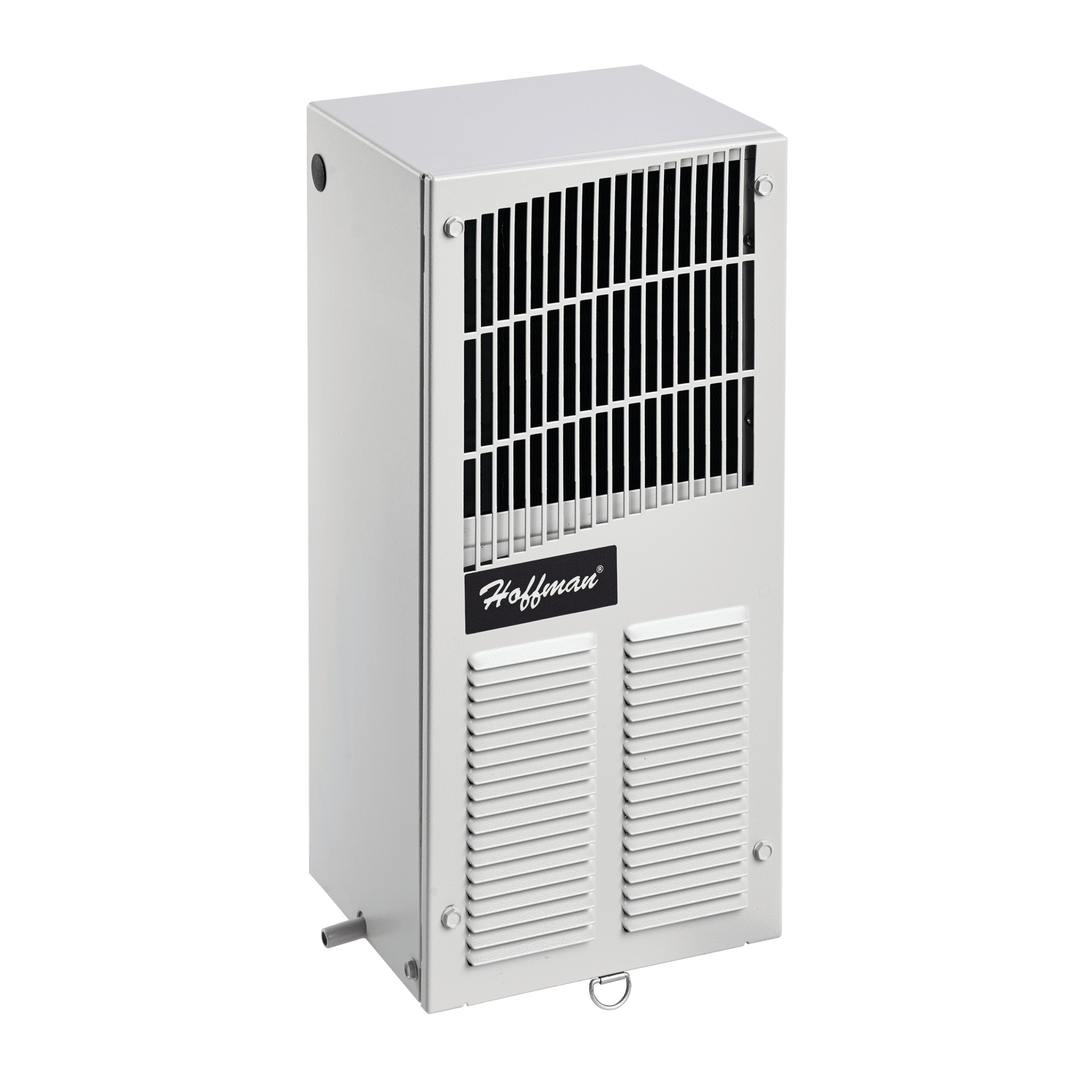 NVENT HOFFMAN - Serie T compatta per esterni con calore T15, 800 BTU 115 V, grigio chiaro, acciaio