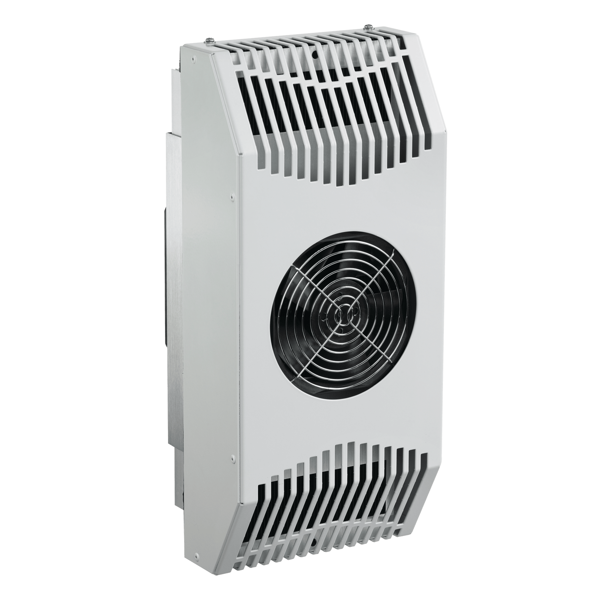 NVENT HOFFMAN - Refrigeratore termoelettrico TE16 24 V con convogliatore, 15,93x7,35x7,25, grigio chiaro, acciaio
