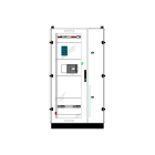 ELETTRA - Q.E INTERFACCIA 200KW 400A CEI 0-16 3F+N 2 INVERTEr