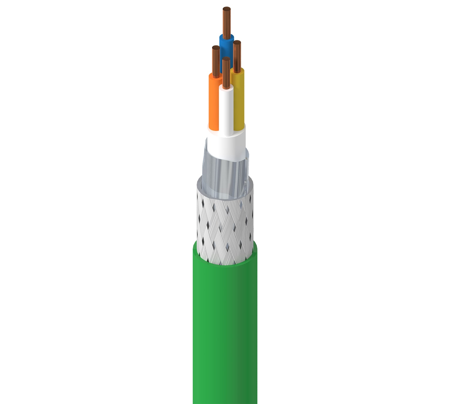 ELPACK - PROFINET A AWG22 4COND SF/UTP VERDE PVC