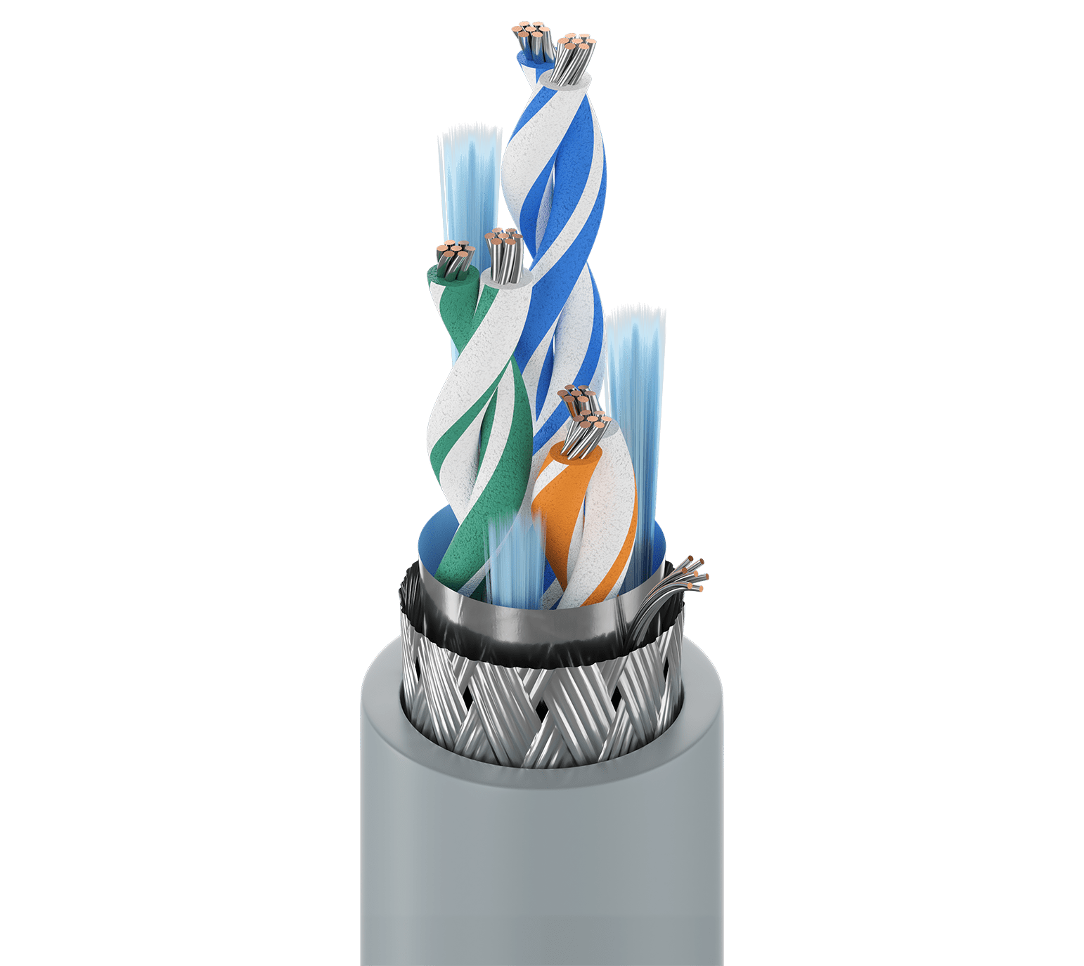 ELPACK - CAVO RS232/422 3 COPPIEAWG24 SCHERM PVC 8103.00305