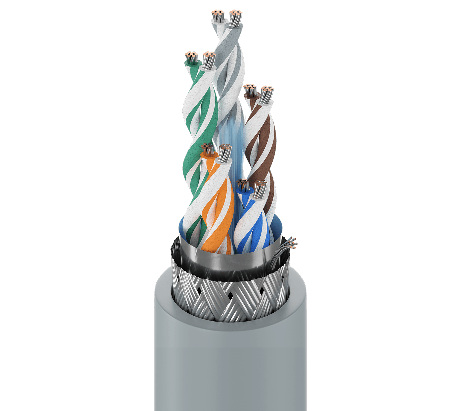 ELPACK - CAVO RS232/422 5 COPPIEAWG24 SCHERM PVC 8105.00305