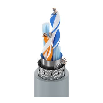 ELPACK - CAVO RS-232/422 2COPPIE 28AWGS/FTP PVC E 8132 0601000