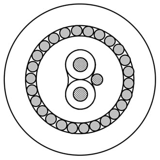 ELPACK - CAVO 1TPA 16 AWG SCHERM FOGLIO CCA ARMAT 8719LWS