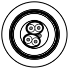 ELPACK - CAVO COMPUTER 2 CP SCHERM/COPPIA 22AWG A 8723LS.00500