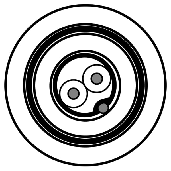 ELPACK - CAVO COMPUTER 1 CP X18AWG SCHERM DCA ARM 8760LS.00500