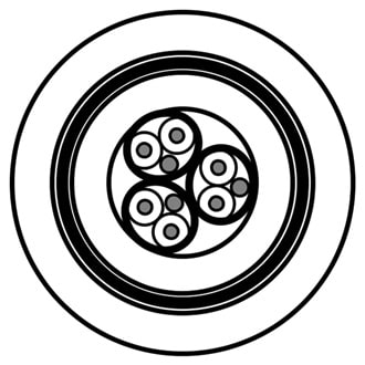 ELPACK - CAVO COMPUT 3CP 22AWG SCHER ARMAT LSZH E 8777LS.00500