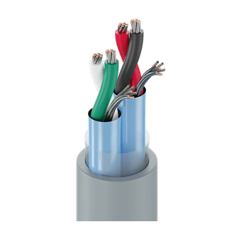 ELPACK - CAVO STRUMENTAZ 2 COPPIE 20AWG FTP PVC 9402.00305