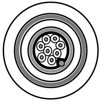 ELPACK - CAVO  RS485 4 COPPIE 24AWG SCHERM ARMATO 9844LS.00500