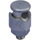 NVENT ERICO - Connettore barra di messa a terra, conduttore tondo solido M10 Thread GROUNDING BUSBAR CONN, SOL ROUND COND, M10 BCR8T