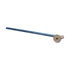 NVENT ERICO - Ponte di messa a terra DB, perno in acciaio rotondo solido, angolo 90°, Diametro 16 mm, lunghezza 500 mm, filettatura M12. Earthbridge DB, 1S, solido, 90°, 16 mm di diametro, lunghezza 500 mm con filettatura M12.