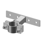 NVENT ERICO - Staffa del palo di compensazione fisso con piastra a muro, 80 mm di distanza.