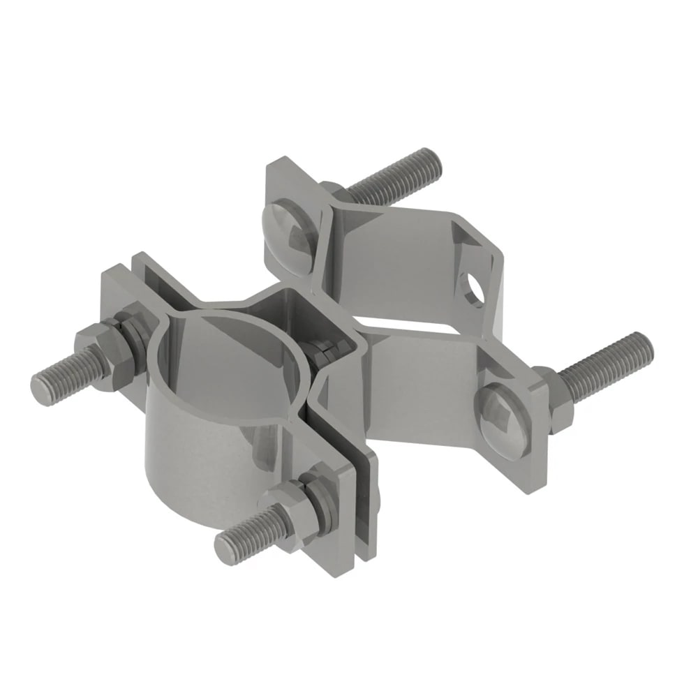 NVENT ERICO - Staffa per palo a tubo da 40-50 mm e da 50-60 mm FIXTURE, MAST, TO PIPE 50-60MM.