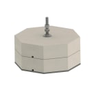 NVENT ERICO - Assemblaggio del blocco di supporto in calcestruzzo ISO, 90 mm Altezza 1, 270 mm Altezza 2, BALLAST, STACKOF 1.