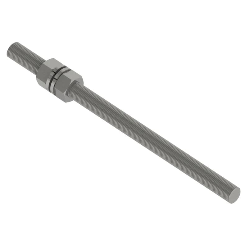 NVENT ERICO - Estensione filettata M16 da 300mm per barra - ROD ASSY, THREADED, M16, 300MM, EXTENSION.