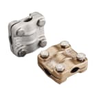 NVENT ERICO - Connettore cavi corsa trasversale ottone nuda CROSS-RUN CABLE CONNECTOR BRASS BARE.