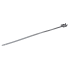 NVENT ERICO - Fascetta per cavi nera rivestita, confezione da 25.