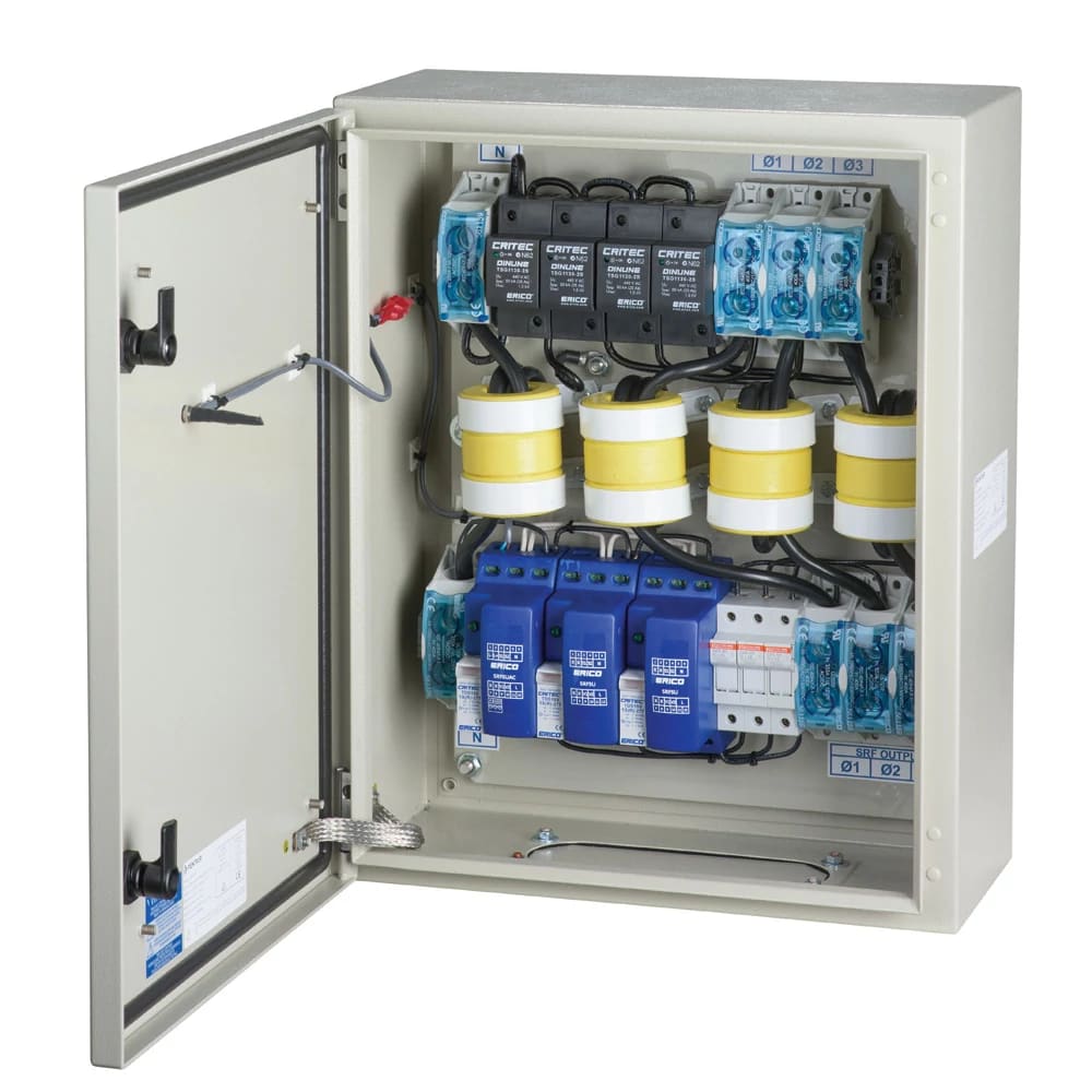 NVENT ERICO - Filtro riduzione sovratensioni serie N, trifase, 125A, Surge Reduction Filter N-Series, 3PH, 125A.