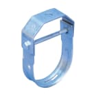 NVENT CADDY - 401 Collare a forcella, EG, PG, 1/2" tubo, 15 DN, 21 mm OD, M10 Barra CLEVIS HAN.