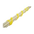 NVENT CADDY - Mille-Tie, Giallo, Privo di alogeno e fumo ridotto, Low-smoke/Halogen free.