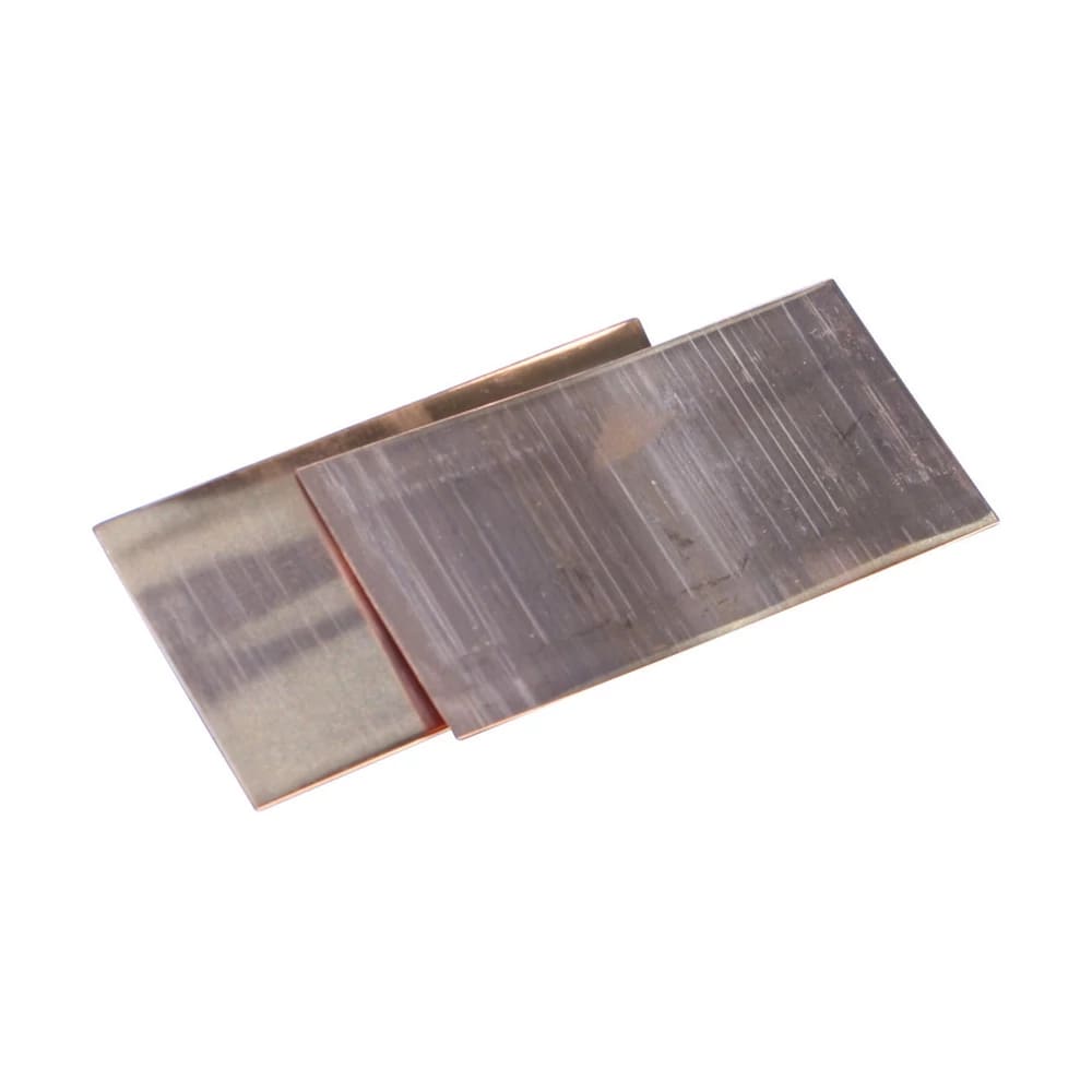 NVENT ERICO - Spessore a pettine in rame, 76,2 mm x 38,1 mm, COPPER SHIM, 76,2 mm x 38,1 mm.