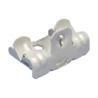 NVENT CADDY - Clip per fissaggio a martello, montaggio inferiore, accessori per armadi, per tubi da 8-14 mm con filettatura M6. Hammer-on clip per tubi, montaggio inferiore, per tubi da 8-14 mm.