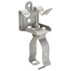 NVENT CADDY - Clip da conduit a flangia, Acciaio Armonico, 23.4–35mm OD, 21–28mm Flangia, 16EM1318, 21-28mm Flangia.