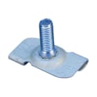 NVENT CADDY - Clip a torsione con perno, griglia stretta, 15 mm Telaio, M6 e 16 mm Vite, TWIST CLIP, 15 MM T-GRID.