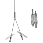 NVENT CADDY - Speed Link SLK con terminale ad Y e due ancorette, cavo da 1,5 mm, lunghezza totale di 3 m con braccio Y di 0,3 m.
