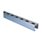 NVENT CADDY - Professionale struttura tipo A, asolata, in acciaio zincato a caldo, lunghezza 3m, dimensioni 41mm x 41mm x 2,5mm.